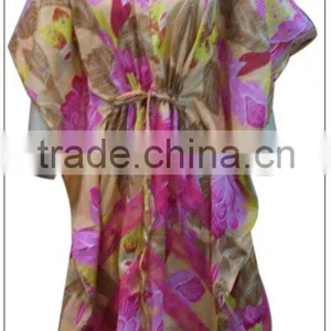 100% Polyester Printed Tunics thumbnail-1