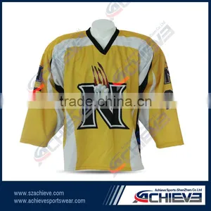 100% Polyester Ice Hockey Wear,custom Cheap Team IceHockey Jerseys,bestselling Sublimation Ice Hockey thumbnail-3