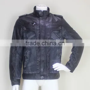 PU Leather Bbiker Jackets From China thumbnail-1