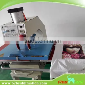 Pneumatic Double Stations Heat Press Machine T-shirt thumbnail-1