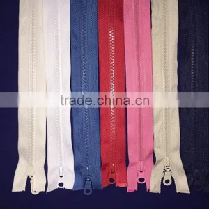 Number 5 Zipper Plastic Pink White Black thumbnail-6