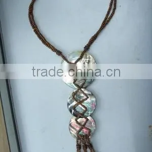 Shell Necklace,Fashion Shell Necklace,Natural Shell Necklace,Costume Shell Necklace, ,Shell Jewelry,Shell Jewellery thumbnail-1