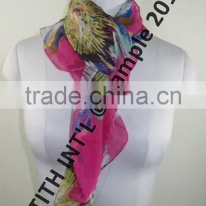 100% Silk Scarf thumbnail-6