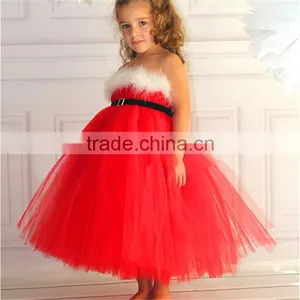 White Wedding Corset Girls Tutu Dress thumbnail-1