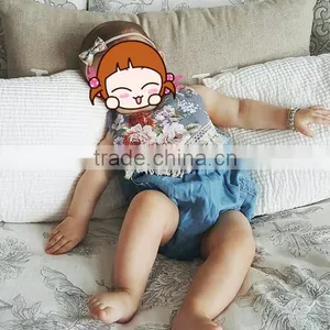 Baby Bandana Drool Bibs Tassel Kids Feeding Baby Boutique Floral Bibs thumbnail-1