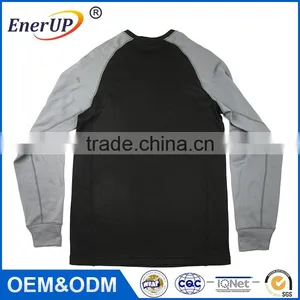 Sports Running Long Sleeve Breathable Thermal Wicking Antibacterial Crew Neck Man Shirt thumbnail-6