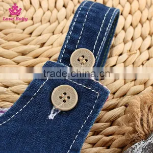 Children Boutique Clothing Baby Jeans Children Denim Overalls Kids Fashion Jeans thumbnail-4