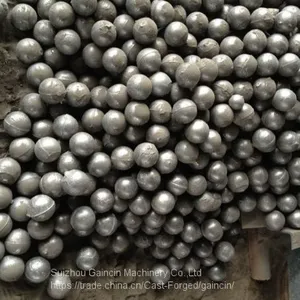 Dia.30,60,80mm Casting Iron Grinding Balls, Alloy Casting Chromium Grinding Media Balls thumbnail-1