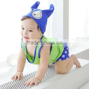 S60579B 2017 Fashion Cute Children's Swimsuit 3pcs Swimwear Sets thumbnail-2