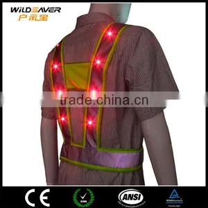 New Design Led Fluorescence Vest /industrial Safety Clothing thumbnail-5