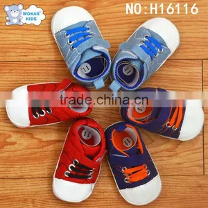 Sport Style Canvas Baby Footwear thumbnail-1