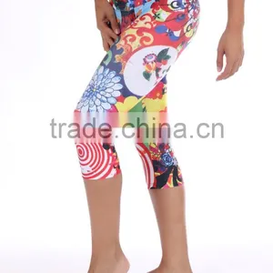 Cheap Womens Printed Leggings Best Yoga Pants for Women thumbnail-3