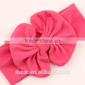 Dupioni Silk Baby Headband Kids Hair Accessories With Lace Rhinestone thumbnail-1