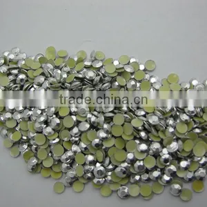 Octagon Shaped Beads China Quality Aluminum Gold 3mm Rhinestud Hot Fix Octagon thumbnail-1