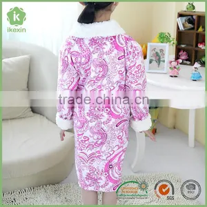 Kids Lovely Homewear Natural Fabric Girl Bath Robe thumbnail-2