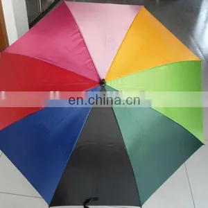Rpet Advertisement Eco-friendly Promotional Straight Glof Umbrella thumbnail-1