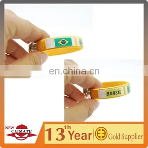 2014 World Cup Fans Bracelet With 3D Logo thumbnail-1