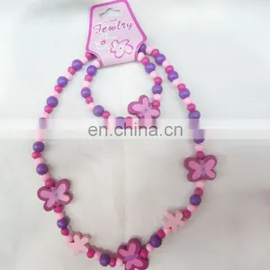 Professional Butterfly Wooden Necklace for Kids thumbnail-1