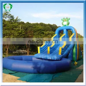 HI Biggest Commercial Grade Water Slide, Pool Kids or Adults Inflatable Water Slide thumbnail-1