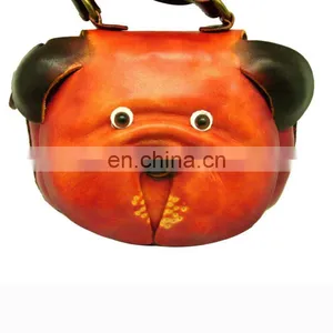 Promotional Cute Animal Shaped Coin Purse Wholesale Women Genuine Leather Coin Purse/Change Purse/coin Case MCP-0110 thumbnail-1