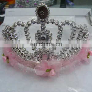 Party Carnival Cheap Child Small Plastic Flower Princess Crown Toys PH-0015 thumbnail-1