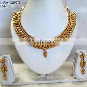 Traditional Jewelery Necklace Manufacturer, Choker Jewellery Necklace Exporter thumbnail-1