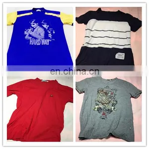 Used Clothes Hongkong Bales of Mixed Clothing for Sale Men T Shirts OEM Service thumbnail-1