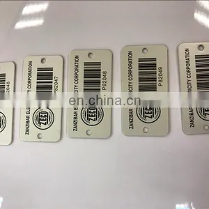High Quality Outdoor Metal Barcode Tag thumbnail-2