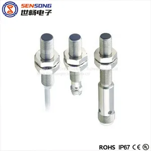 M8 Inductive Sensor 3mm Flush Mounting Steel Body thumbnail-1
