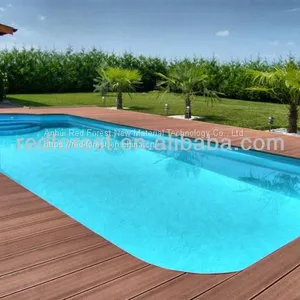 Recyclable Wood Plastic Composite Swimming Pool Decking thumbnail-2