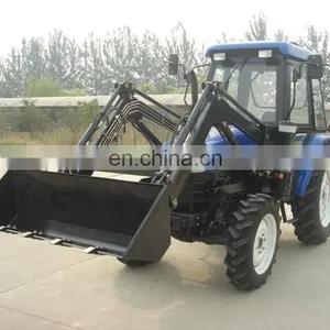 Farm Tractor With Front End Loader thumbnail-4