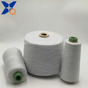 Grey Yarn Ne21/2ply 10% Stainless Steel Fiber Blended With 90% Polyester Fiber Ring Spun Yarn for Knitting Touchscreen Gloves-XTAA005 thumbnail-1