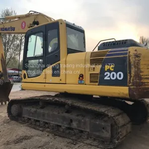 USED ORIGINAL JAPAN KOMATSU 200-8 CRAWLER EXCAVATOR thumbnail-5