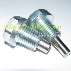 Male Metric Thread M14X1.5 Magnetic Steel Oil Drain Plugs for Lubrication Systerm thumbnail-1