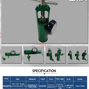 Hospital Digital / Click Style Medical Oxygen Regulator thumbnail-4