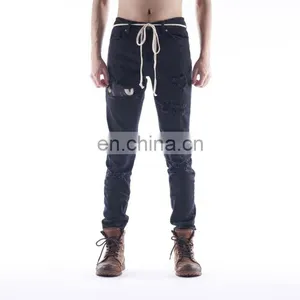 DiZNEW China Factory Custom Wholesale Made High Quality Popular Mens Skinny Jeans thumbnail-3