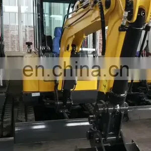 China CE/EPA Cheap Price Mini Excavator Mini Excavator With Rubber Mini Excavator Wheel Type thumbnail-1