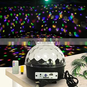 Led Crystal Magic Ball Light For Party thumbnail-1