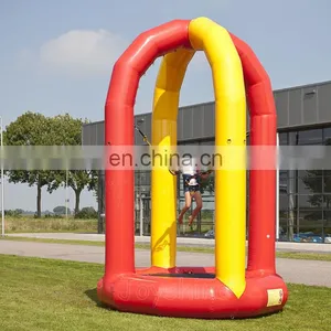 Professional Inflatable Kids Bungee Jumping Trampoline Bouncer For Sale thumbnail-2