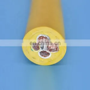4 Conductor Aramid Reinforced Portable Drum Reeling Power Cable thumbnail-1