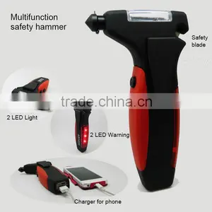 2+3 Led Long Lasting Emergency Bulb Light With Car Safety Hammer thumbnail-2