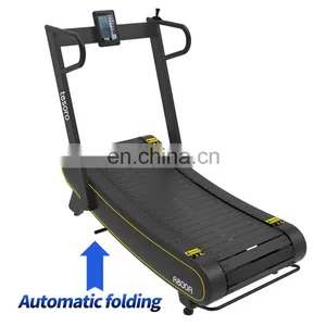2020 New Folding Treadmill Running Machine for Body Fit Wholesale Woodway Curve Treadmill for Sale thumbnail-1