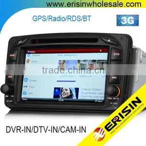 Erisin ES7507M 2 Din 7 Inch Touch Screen Car DVD Player C-Class W203 thumbnail-1