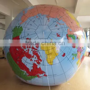 Fllying Inflatable Globe Balloons for Promotion thumbnail-1
