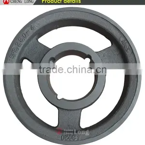 High Quality Large v Belt Aluminium Belt Pulley Flat Belt Pulley thumbnail-4
