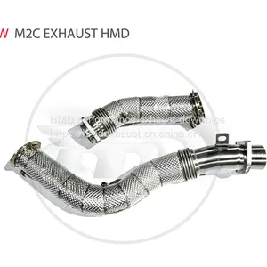 HMD Exhaust Manifold Downpipe for BMW M2C Car Accessories With Catalytic Header Without Cat Whatsapp008613189999301 thumbnail-2