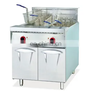 Commercial Stainless Steel Free Standing Electric Deep Fat Fryer With Cabinet thumbnail-2