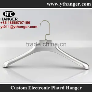 IMY-361 Silver Electrionic Shiny Coat Hangers Wholesale thumbnail-2
