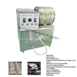 Automatic Lumpia Roller Lumpia Wrapper Making Machine Lumpia Wrapper Maker Spring Roll Wrapping Machine for Sale thumbnail-4
