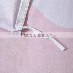 Cute Girls Bedding Set Pink Bow Printed Kids Comforter Cover Sets Eco-friendly Children Quilt Cover Set thumbnail-6